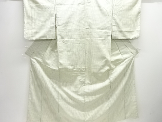 亀甲絣織り出し西陣お召着物